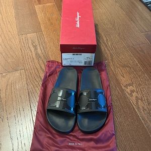 Salvatore Ferragamo - Men’s Slides - Size 10